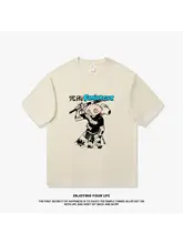呪術廻戦デザインのコットン短袖Tシャツ【アニメ・日常使  用向け】