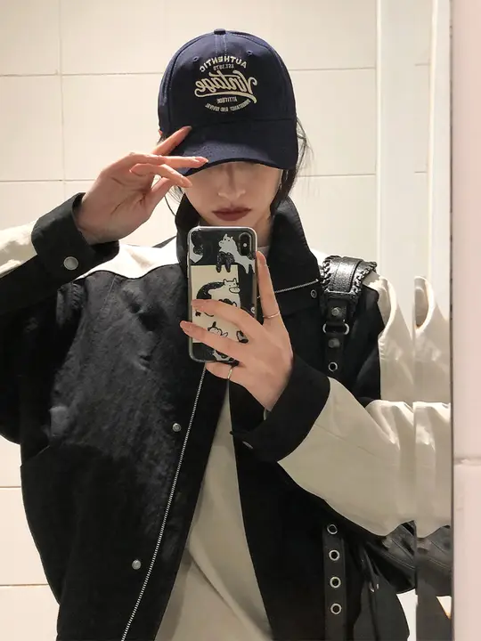 アメリカンレトロ風キャップ【春夏用・UVカット・男女兼用・スタイリッシュ】