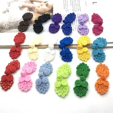 七珠デザインの中華風手作り盤扣【古典的な上着用・多色】