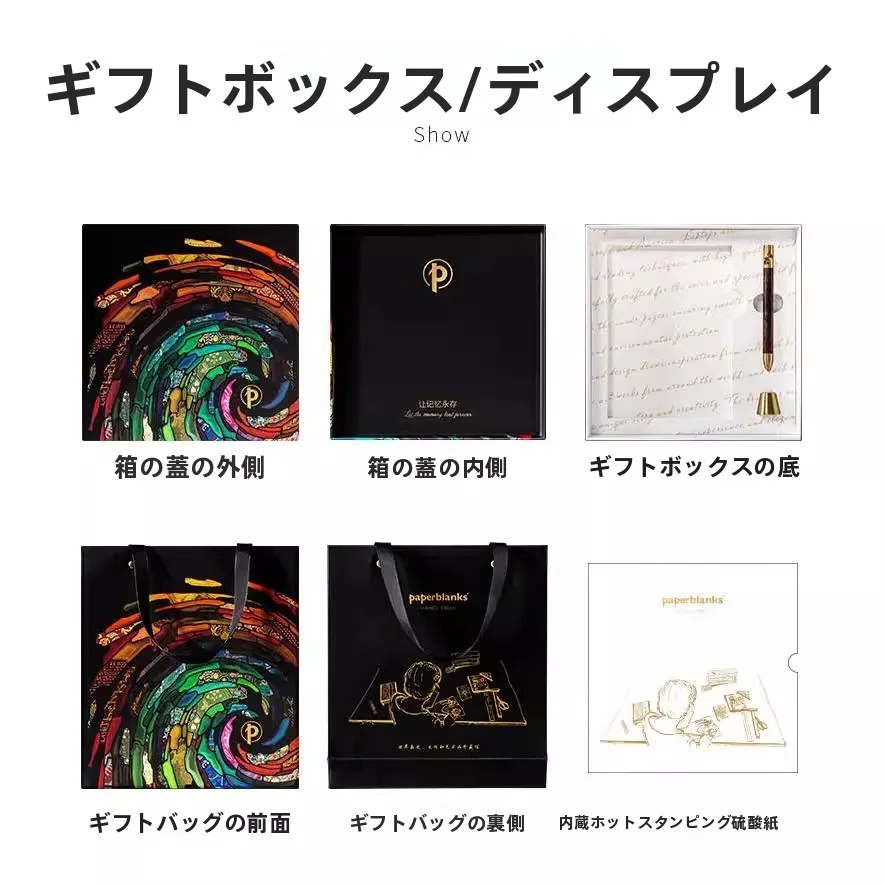 インスピレーションギフトボックス文具セット：木製ボールペンと真鍮ペンスタンドの実用性と送礼シーン
