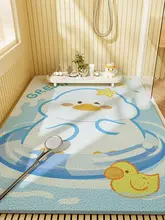 防滑耐汚れのバスルームマット【シリコン製・家庭用・安全設計】