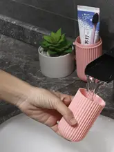 旅行用口腔ケアセット【携帯型・歯ブラシ・歯磨き粉・洗面器付き】