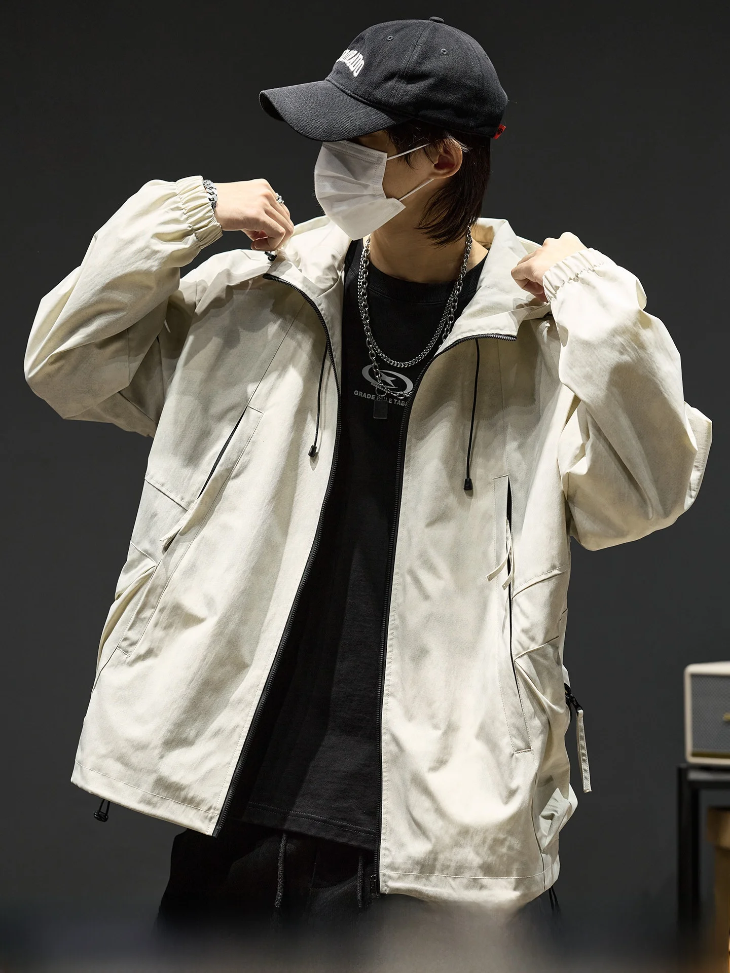 メンズ マウンテンパーカー ブランド オリジナルデザインで選ぶ SZON フード付きパーカー