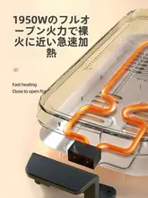 無煙焼肉グリル【家庭用・電気焼き肉鍋・鉄板焼きプレート】