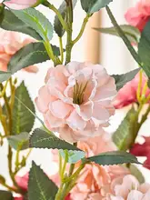 山茶花の造花【高級インテリア装飾・リビングやダイニング用】