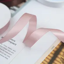 1.6cm 高品質ダブルサテンポリエステルリボン【婚礼DIY・ギフト包装用・両面デザイン】