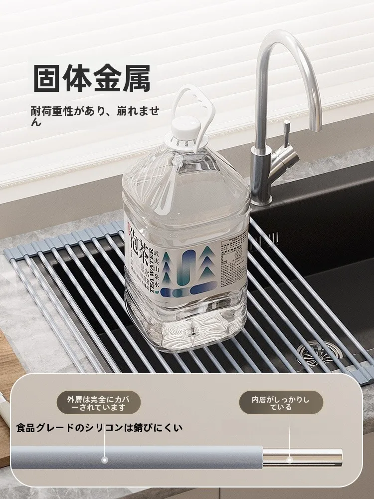 キッチンのシンク水切りラックをどう選ぶ？折りたたみ式が本当に便利なのか？