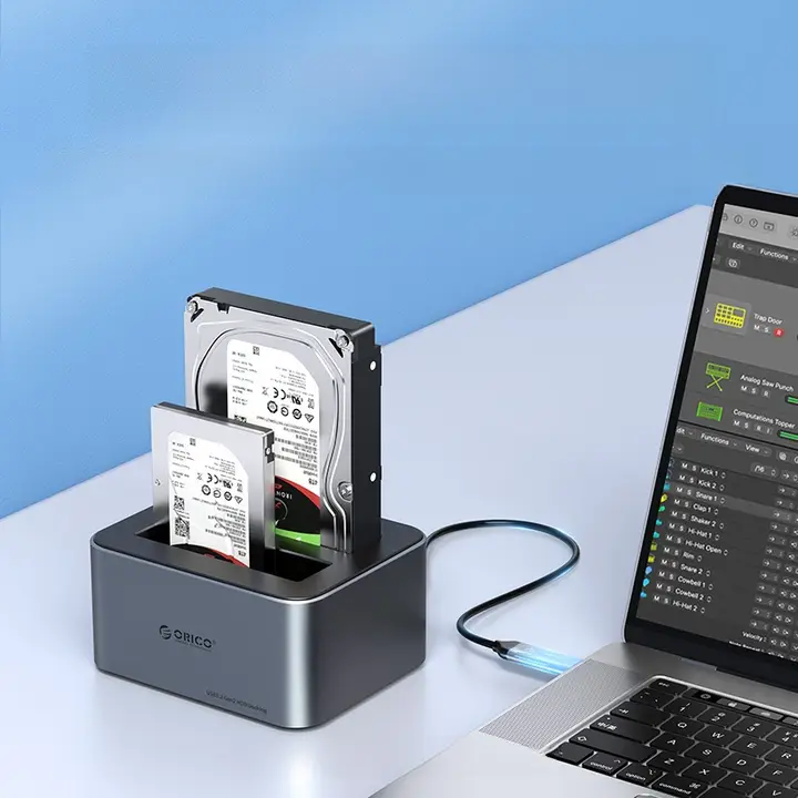 ORICO 3.5インチ外付けハードディスクリーダー【デスクトップ用・メカニカルベース】
