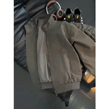 春季用 メンズショートコーチジャケット【三防・スタンドカラー・クリーンフィットデザイン】