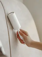 リントローラー式粘毛器【ペット毛や衣類の清掃用・リフィル交換可能】