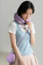 OSEAGLE 旅行用 U字型枕【快適・携帯可能・首元サポート】