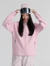 冷感素材 スノーボード用フリースジャケット【男女兼用・アウトドア・厚手・保温】