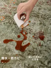 丸型ラグマット【厚手・フカフカ・リビング・寝室用】