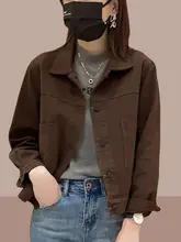 レディース デニムジャケット【ショート丈・カジュアル・春秋用】（セットアップ対応）