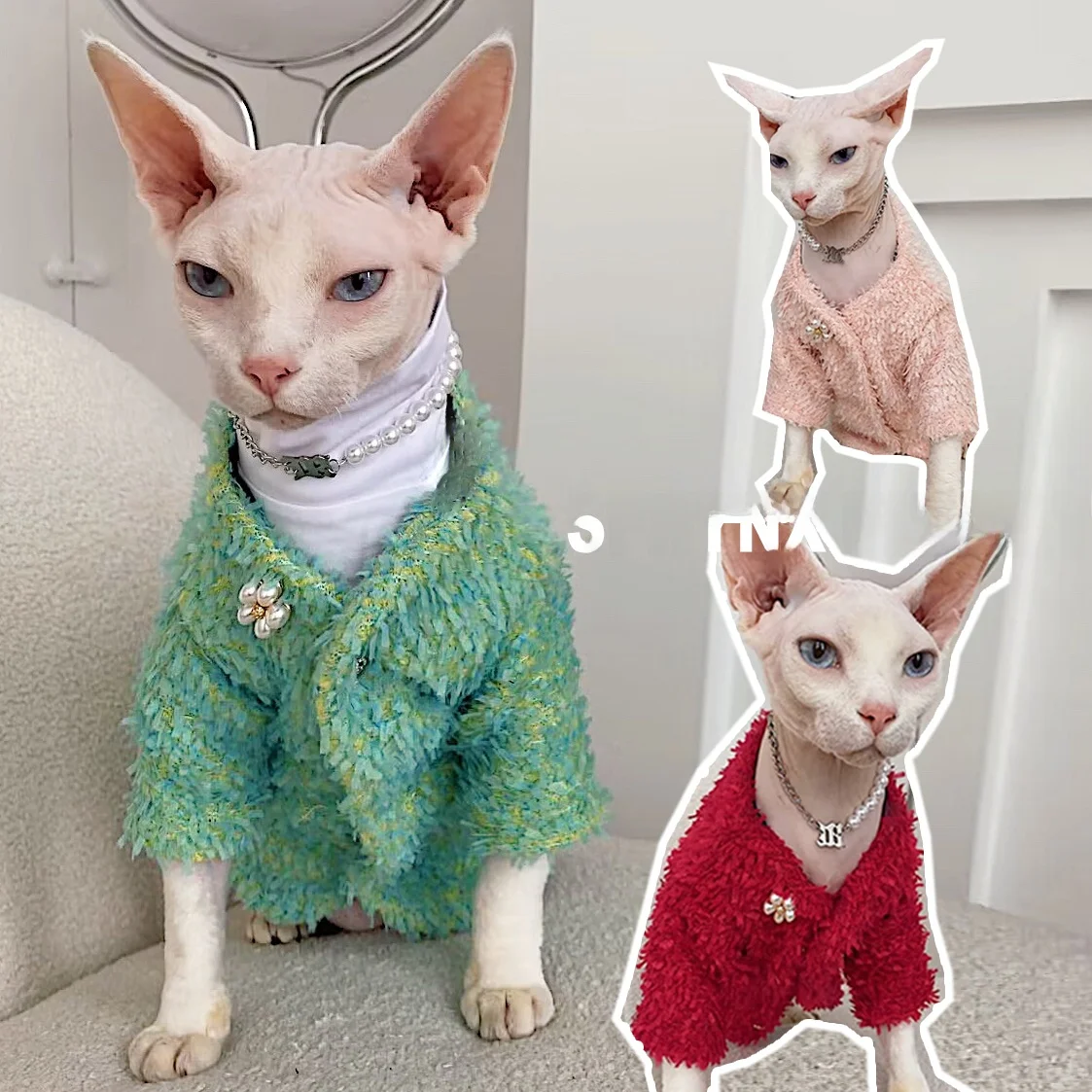 SPHYNXPLANET スフィンクス猫用秋冬保温コートの実用性と一人暮らしに適した使い方