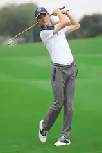 PGA メンズゴルフパンツ【夏用・ストレート・防水機能・スポーツ】