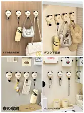 かわいい吸盤式ペーパータオルハンガー【ウォールマウント・バスルーム用・収納便利】