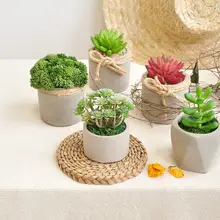 多肉植物盆栽【小型・デスク用・造花】