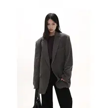 GIBBYCNA メンズビンテージ風ウォッシュ加工ジャケット【春用・フィット・カジュアル】