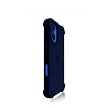 スマホケース iPhone16 対応シーン 磁気吸引感 チタングレー マットシンプルスタイル ソフトエッジハードケース 超衝撃吸収デザイン