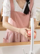 アンティーク風コットンリネンエプロン【フラワーショップ・アートデザイン・美甲用】