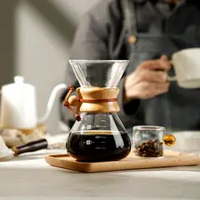 シェアポット オフィス 家庭用 厚口ガラス フィルター カフェドリップ 滴下 コーヒー器具