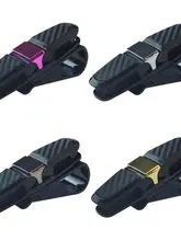 車用メガネクリップ【サンバイザー取り付け・多機能収納】
