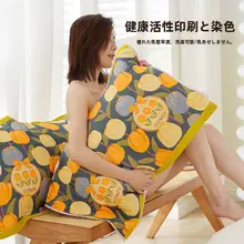 快適な使い心地！純綿製枕カバー【四層ガーゼ・通気性・防油機能】（セットアップ対応）