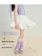 バレリーナ風キッズスカート【夏用・運動に適したデザイン・防走光】