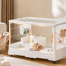 大型うさぎ用ケージ【豪華デザイン・家庭用・モルモットにも対応】