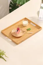 竹製 長方形トレイ【ティー用・家庭用・マルチ収納】