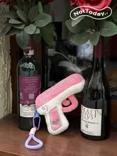 ぬいぐるみ バッグチャーム ハート ピストル オリジナル キュート モコモコ プレゼント ギフト 「NotToday」