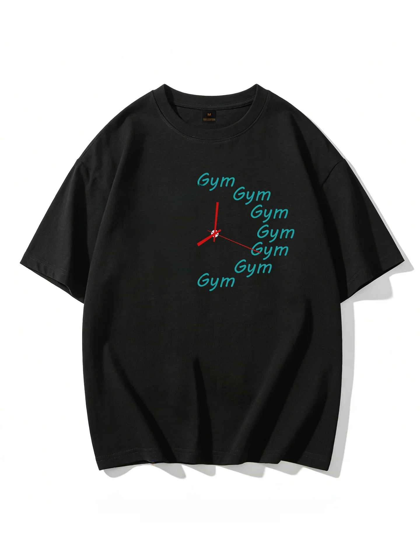 デザイン性のある時計プリントTシャツ：ユニセックス向けのカジュアルスタイルとは
