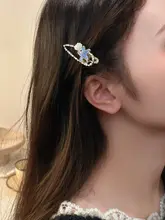 海洋生物デザインの可愛いヒトデヘアクリップ【デュッククリップ・サイドクリップ】
