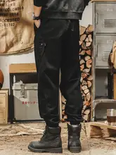 カーゴパンツ メンズ アメカジ ヴィンテージ 裏起毛 ルーズ ストレート