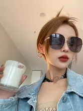 顔を小さく見せる偏光サングラス【紫外線対策・男女兼用・丸型デザイン】