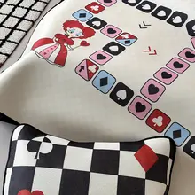 カートゥーンデザインの大判プリントウォッシャブルクーリングマット【親子向け・ゲーム用・ソフト素材・アイスシルク】（セットアップ対応）