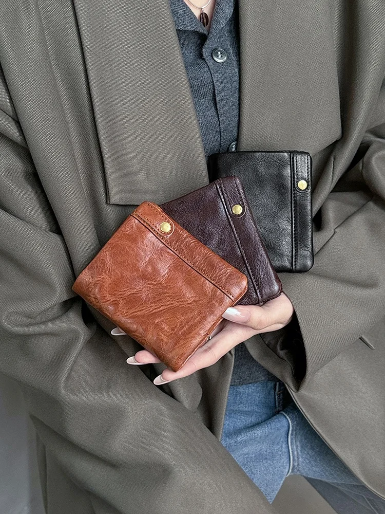 ミニショー  トカードケース【財布・パスポート対応】：男女共用の美式复古風薄型入れ物の実用性と選定基準