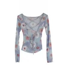 レディース アメリカンスタイル 露背長袖Tシャツ【秋用・フィット＆セクシー・不規則デザイン】