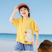 軽やかな夏用半袖Tシャツ【子供用・コットン100%・男女兼用】
