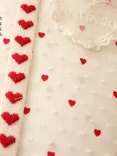 愛らしいデザインの手作りドレス装飾用ヘアゴム【全棉・韓国輸出・ジャカード織り】
