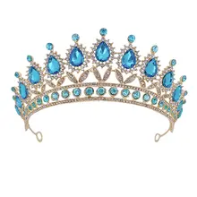 新婦用クラウン付きイヤリング【結婚式用・アクセサリー・ヘッドドレス】（セットアップ対応）