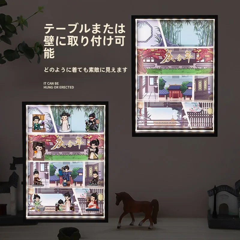 キャラクターコレクションフィギュアミニチュア展示ボックス：ミュージアムグッズおもしろの実用性と展示価値