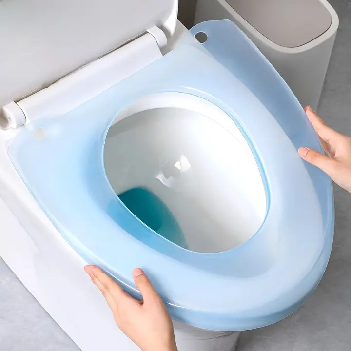 防水トイレシート【プラスチック製・個人使用・汚れ防止・取り外し可能】