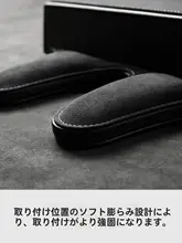 車載用間隙収納ボックス【実用的・アルカンターラ製・座席隙間にフィット】