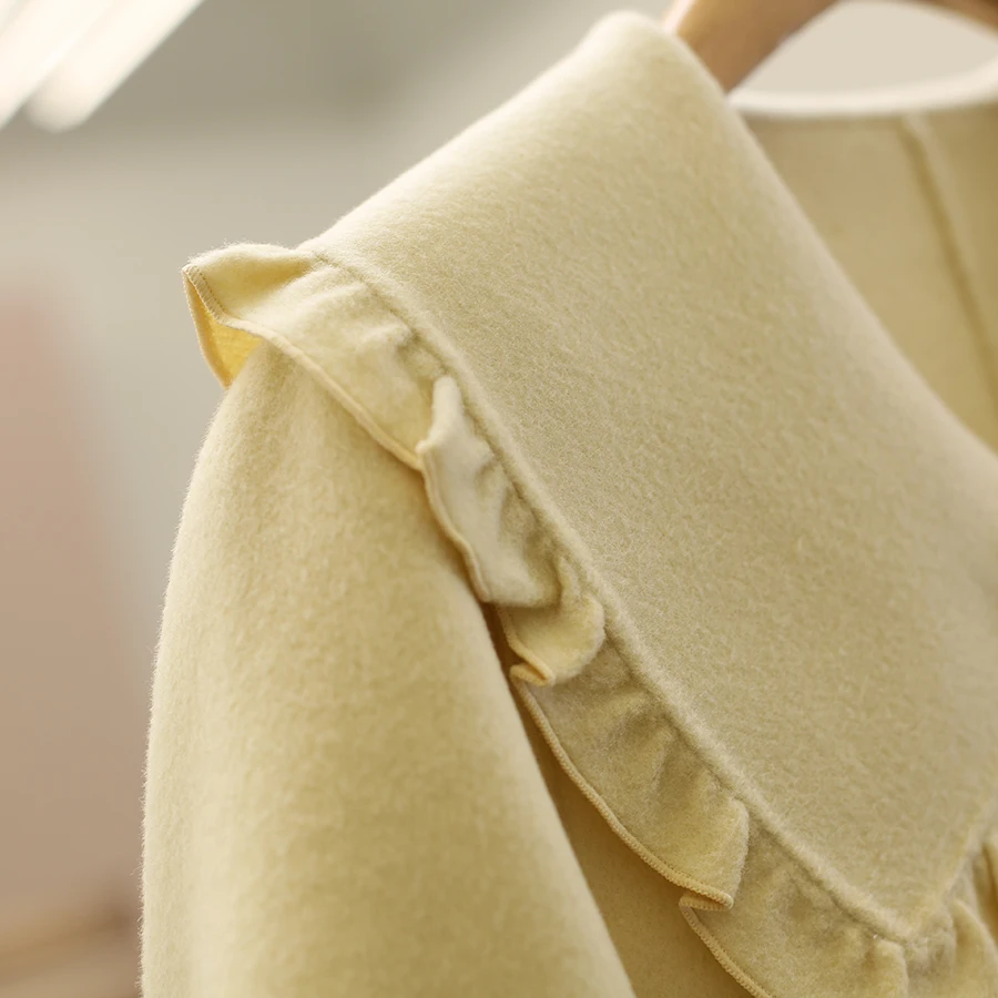 ボア 服 とは？ウール混ダブルフェイスコートの実際の使い方と特性解析