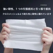 使い捨て洗面タオル【化粧落とし用・家庭用・抽出式・女性向け】
