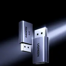 DisplayPort HDMI 変換アダプタ 4K対応 高画質 デスクトップPC デュアルモニター グラフィックボード 「UGREEN」