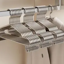 物干しハンガー ステンレス 頑丈 太め 滑り止め 型崩れ防止 家庭用 洗濯用
