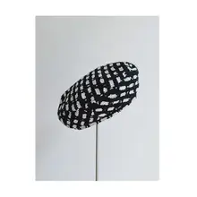MIMO製 23F/W ウールツイードベレー帽【女性用・カジュアル・秋冬用】